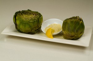 Artichokes with Aioli Sauce