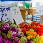 Eggplants and Peppers